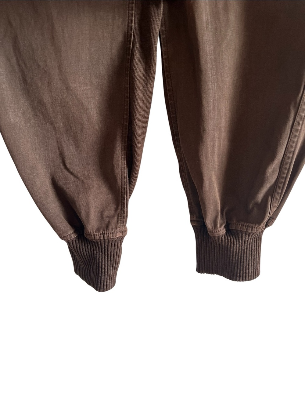 James Perse Mixed Media cuffed casual cotton jogger pants excellent condition - Picture 6 of 14